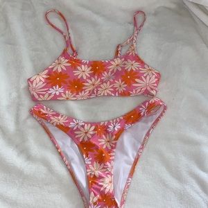 Brand new flower bikini